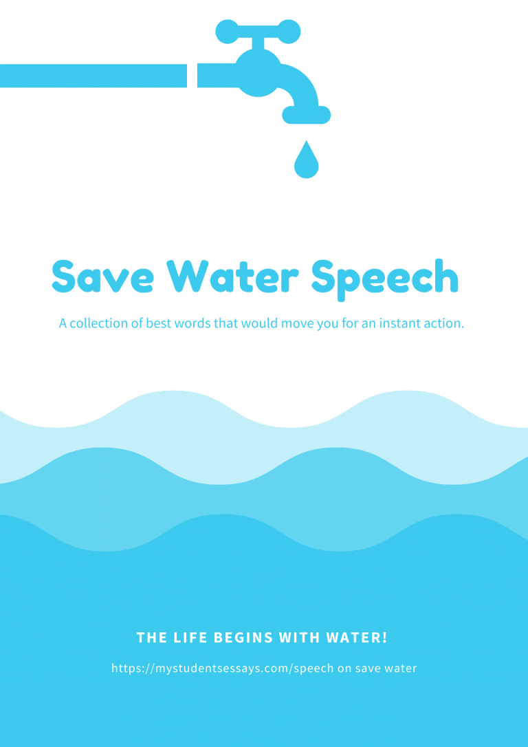 speech of water