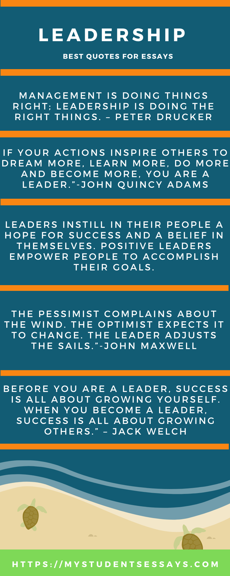 sample essays on leadership