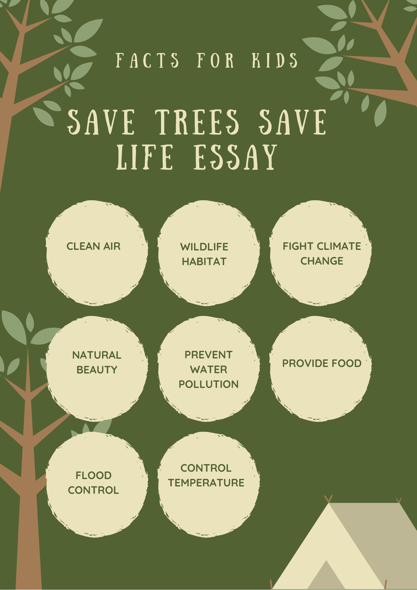 essay on save tree save life