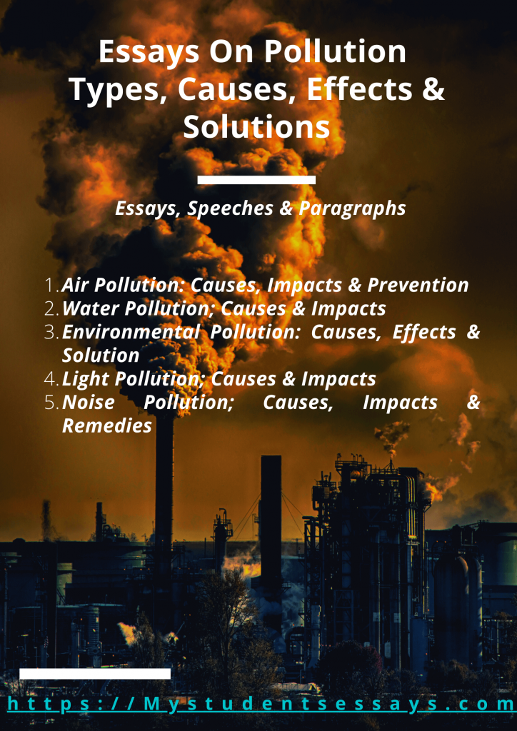 easy essay environment pollution