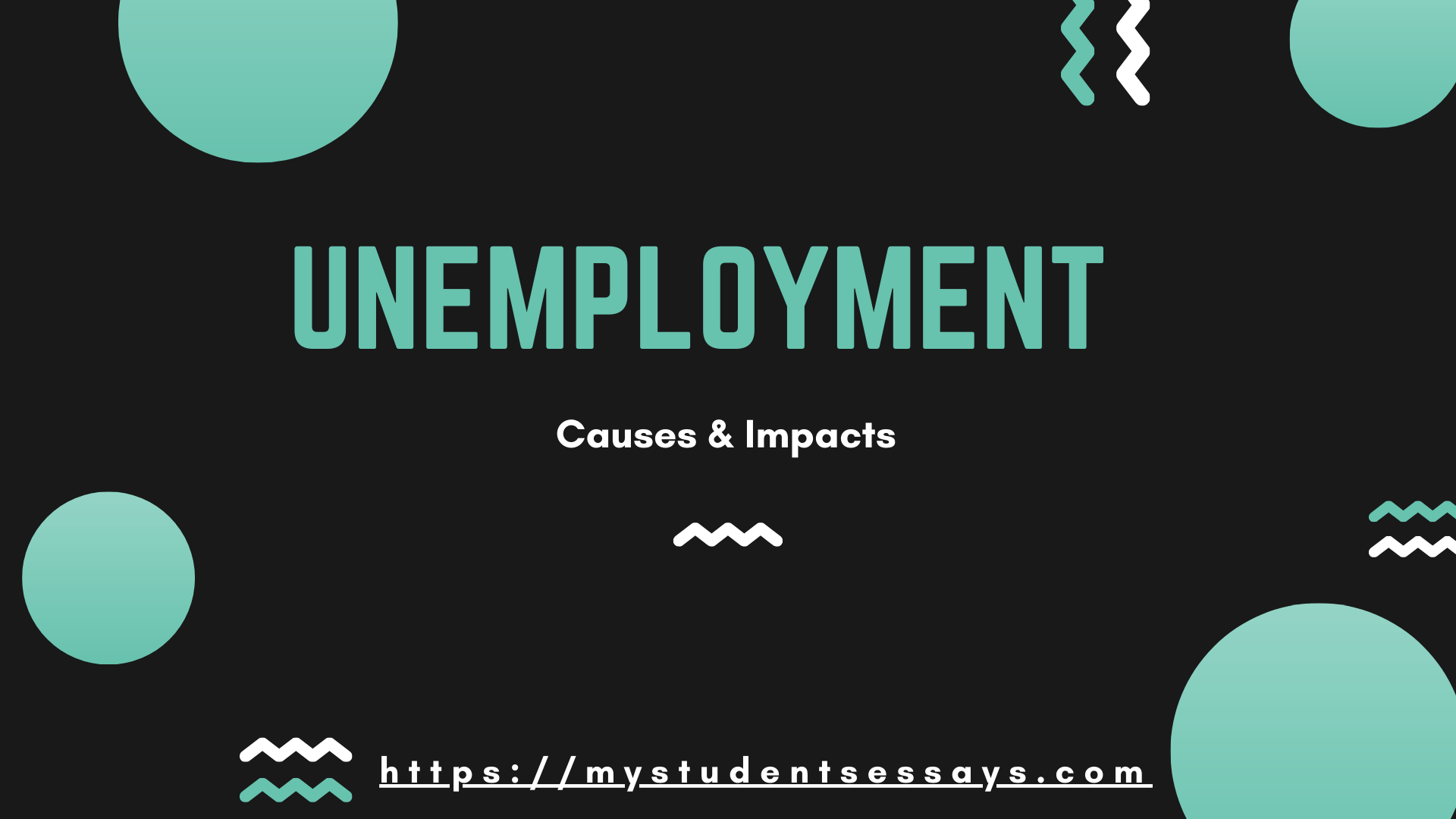 essay on leading causes of unemployment around the world