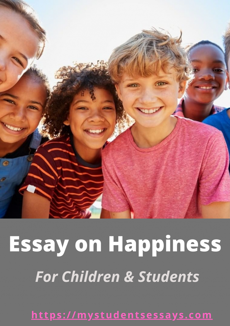 Essay on Happiness & its benefits in Life For Students