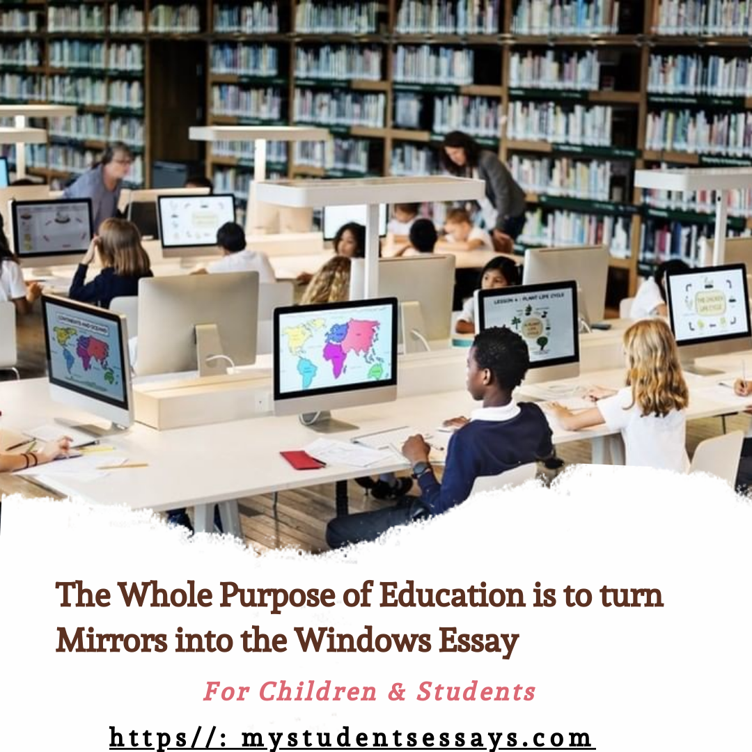 essay purpose of education