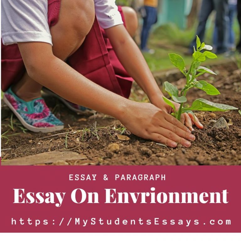 essay on green plants