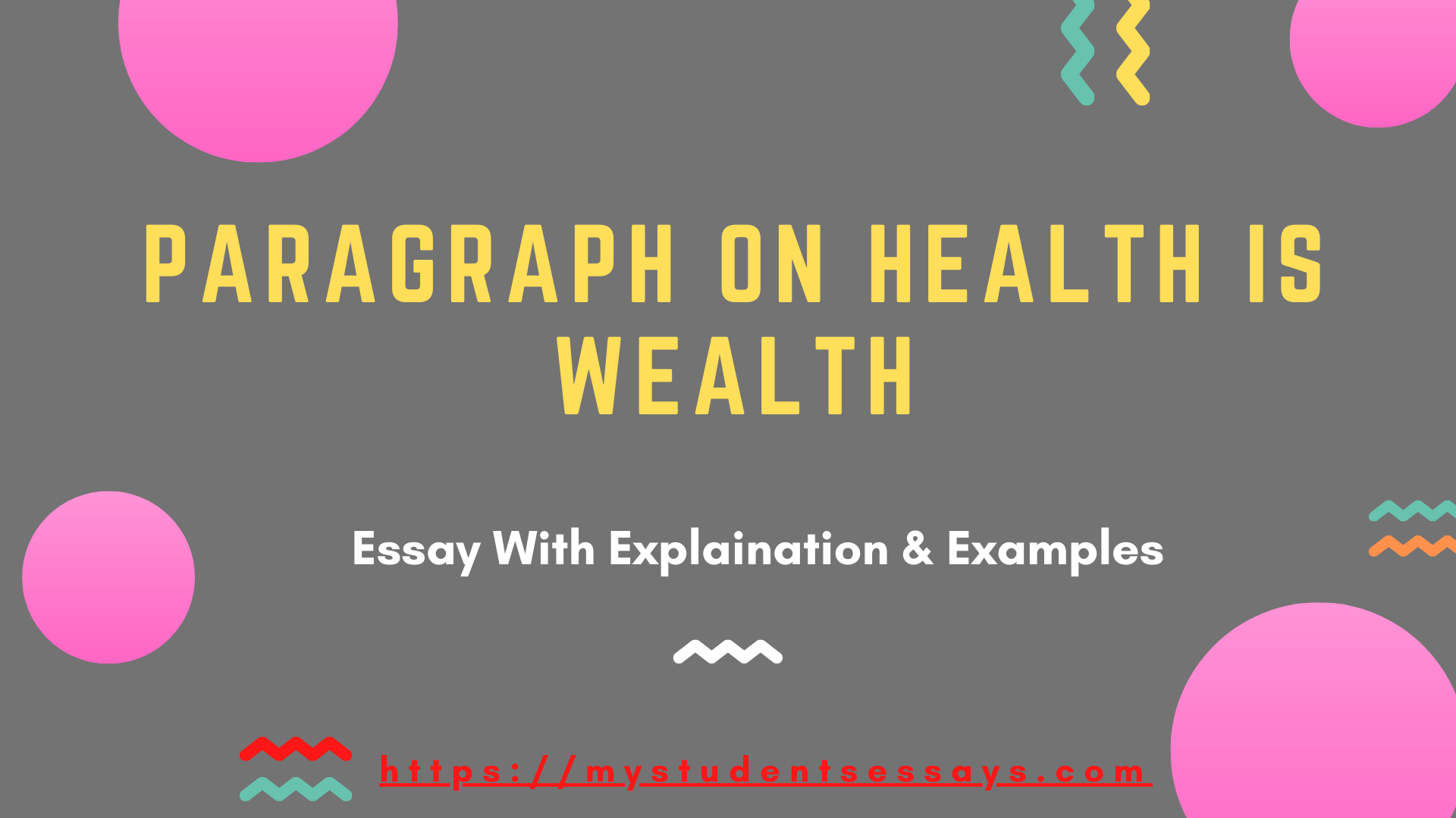 Paragraphs On Health Is Wealth Values Importance Advantages