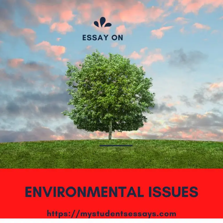 Essay on Environmental Issues For Children & Students