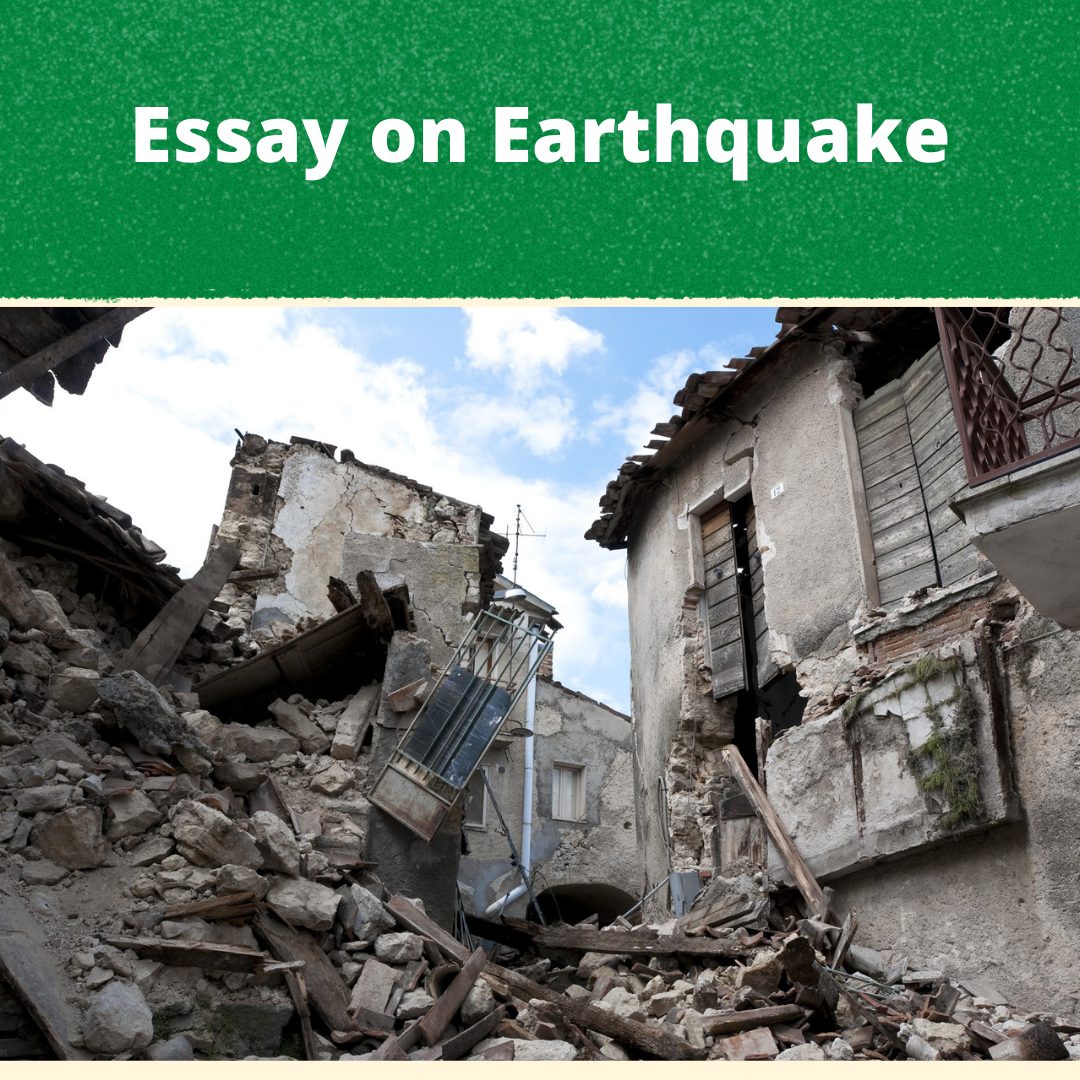 Essay on Earthquake for students