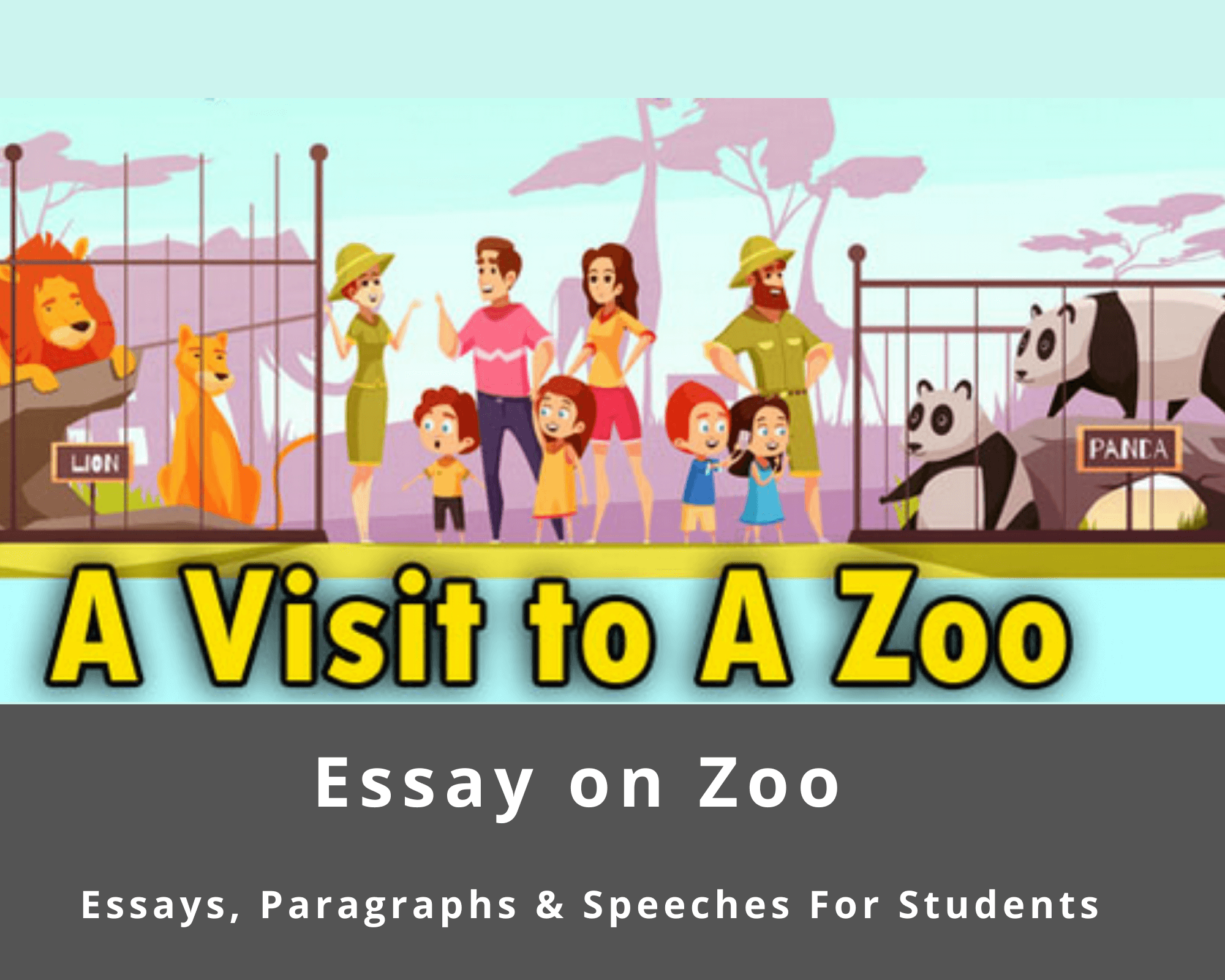 descriptive essay on a zoo