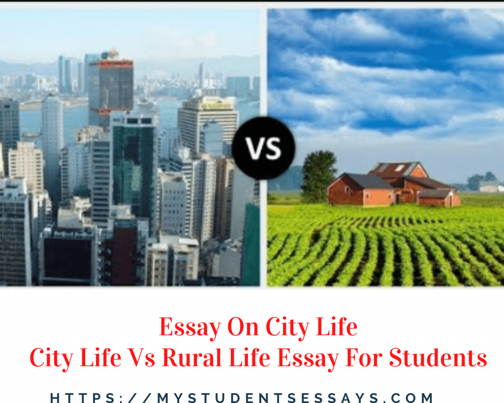 what is city life essay