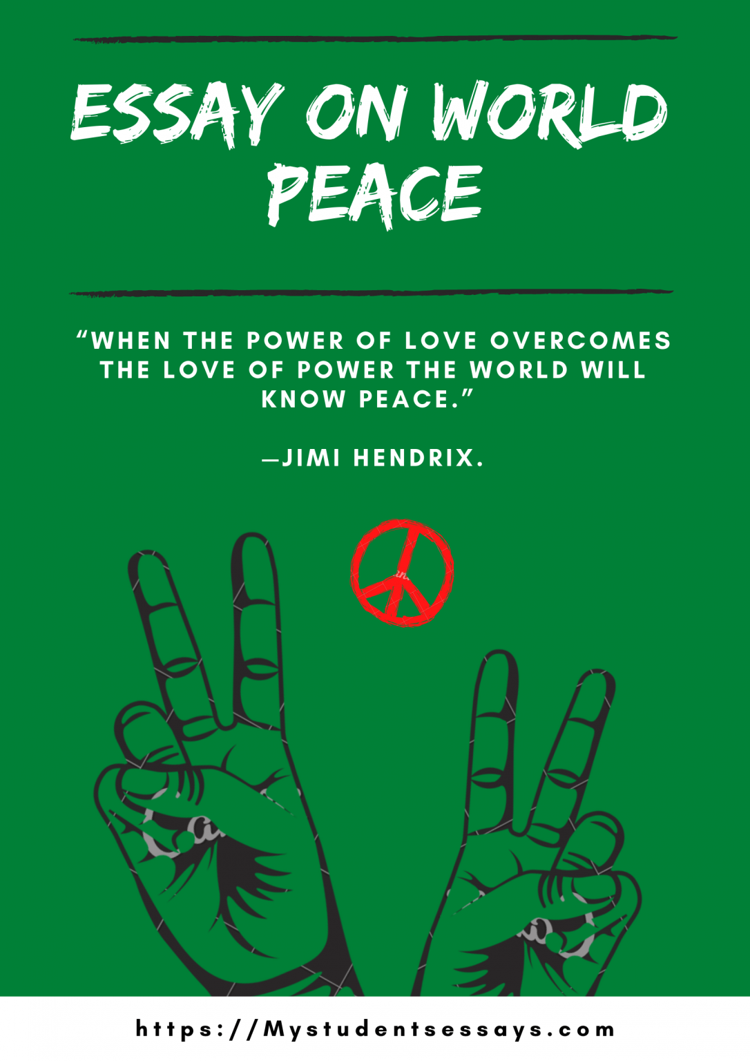 example of essay about peace