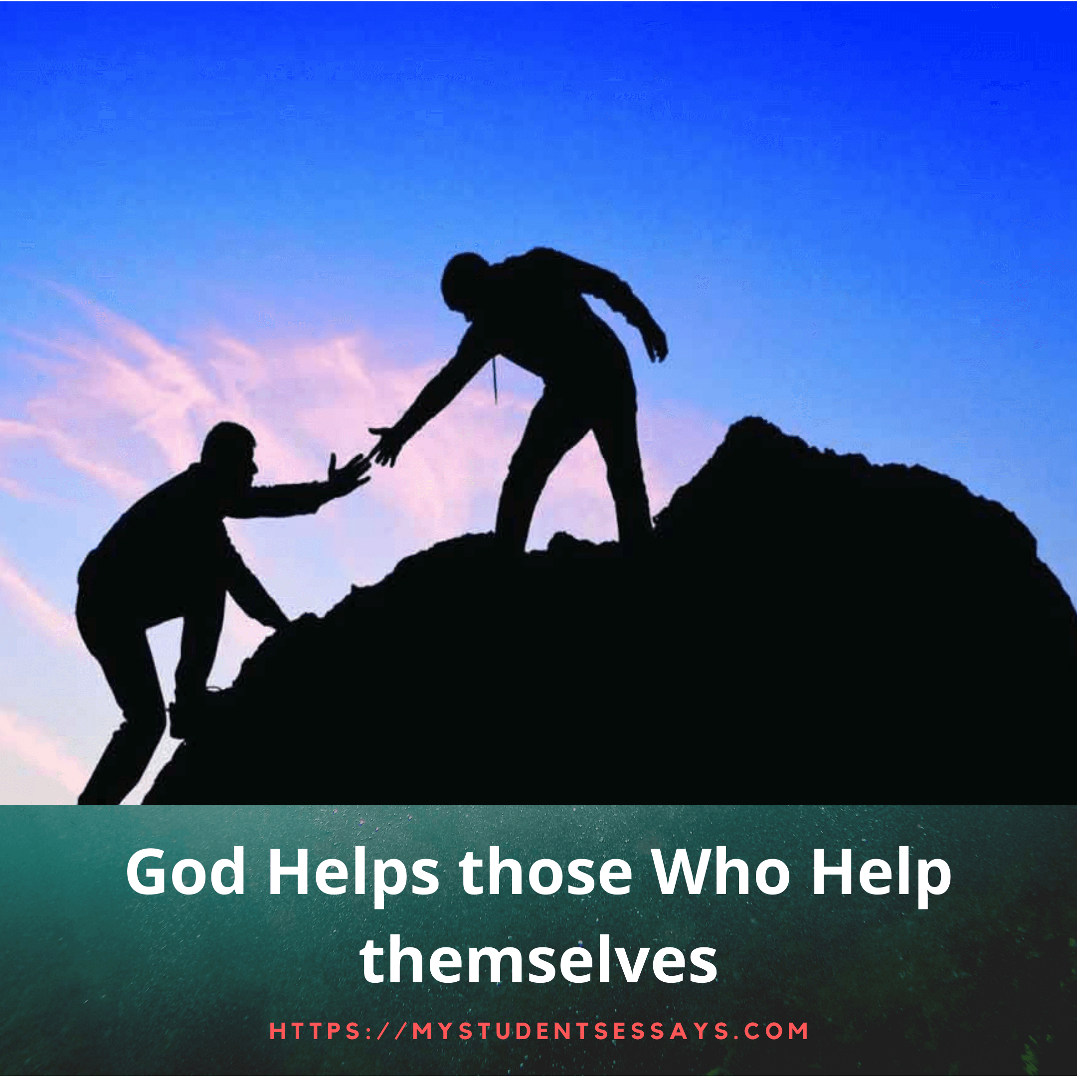 Essay on God helps those who help themselves