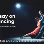 Essay on Dancing for students