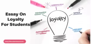 importance of loyalty essay