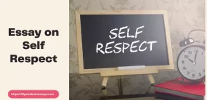 Essay on Self Respect