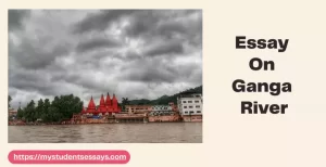 Essay on Ganga River