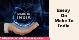 Essay on Made in India