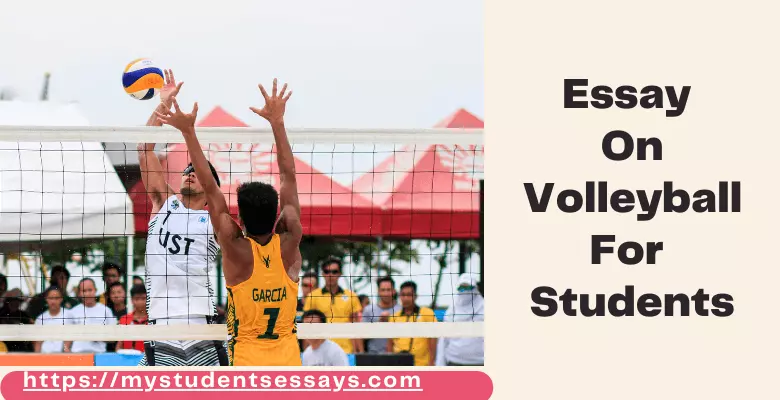 essay on volleyball 500 words