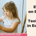 Essay on benefits of technology in education