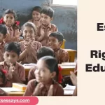 Essay on right to education