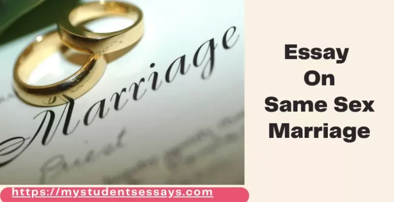 Essay on Same Sex Marriage | Meaning, Pros, Cons of Same Sex Marriage