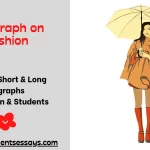 Paragraph on Fashion For Students
