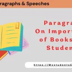 Paragraph on Importance of Books