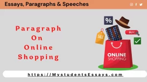 write a essay on online shopping