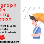 Paragraph on Rainy Season For Children & Students