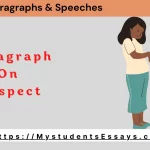 Paragraph on Respect For Students