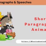Short Paragraph on Animals For Students