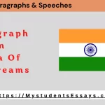 Paragraph on India of My Dreams For Studets