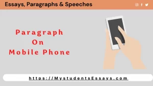 Paragraph on Mobile Phone