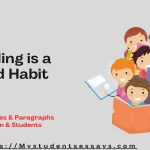 Paragraph on Reading is a Good Habit For Students