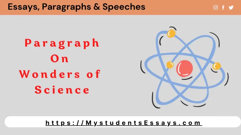 Paragraph on Wonders of Science For Students