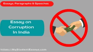 Essay on Corruption in India
