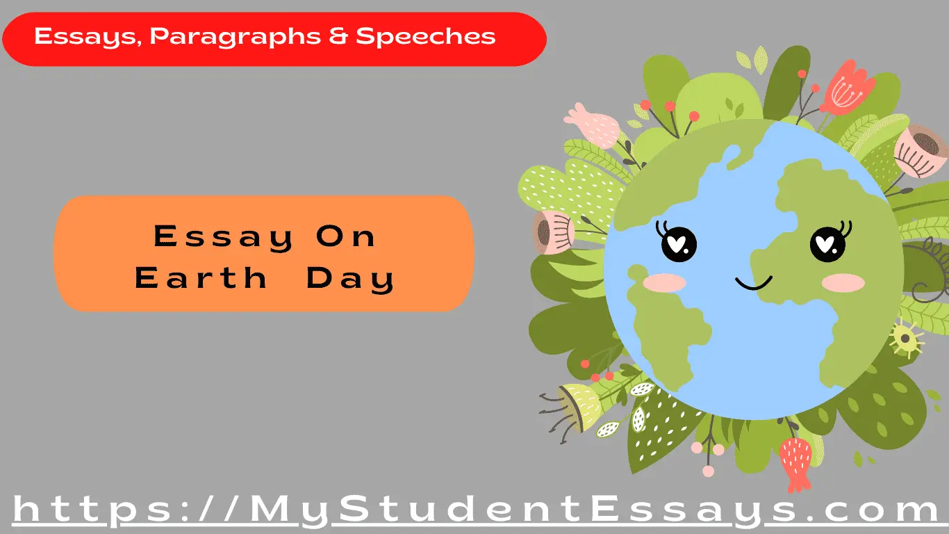what is earth day essay