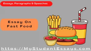 Essay on Fast Food