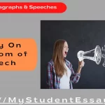 Essay on Freedom of speech