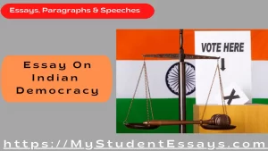 Essay on Indian Democracy