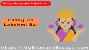 Essay on Lakshmi Bai
