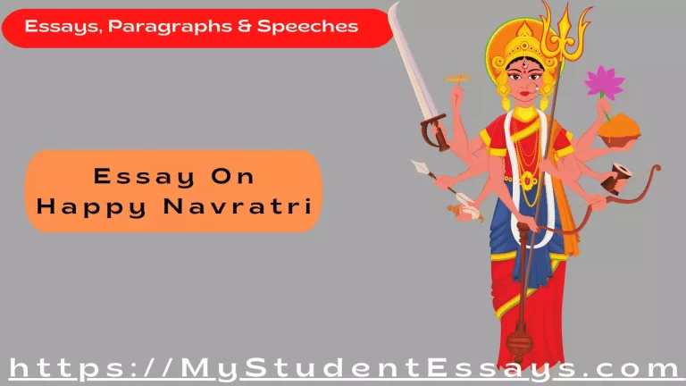 Essay on Navratri Festival [ History, Significance, Celebration ]