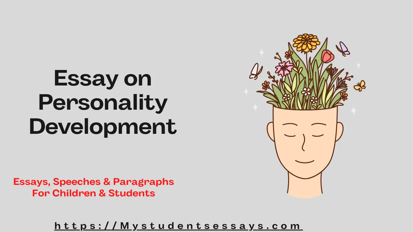essay question about personality development