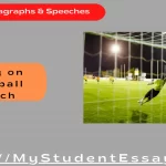 Essay on a Football Match Played in School