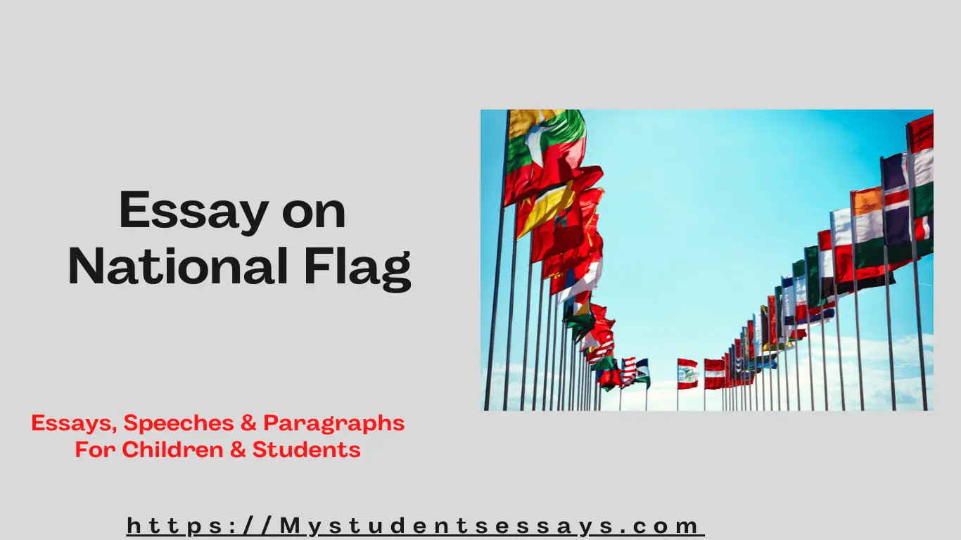 Essay on our National Flag