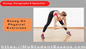 Essay on physical exercises