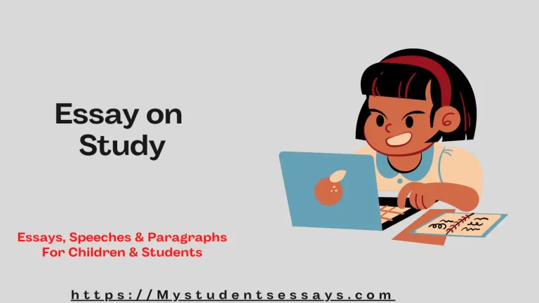 Essay on Study & Its Importance in Life