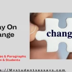 Essay on Change [ Meaning & Importance of Change in Life ]