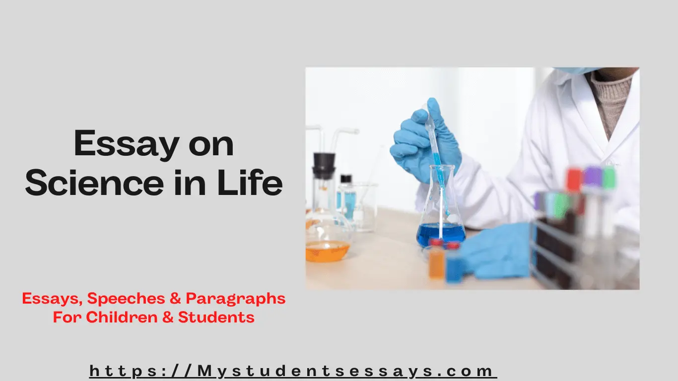 essay on science in today's life