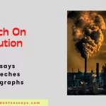 1 Minute Speech on Pollution For Students
