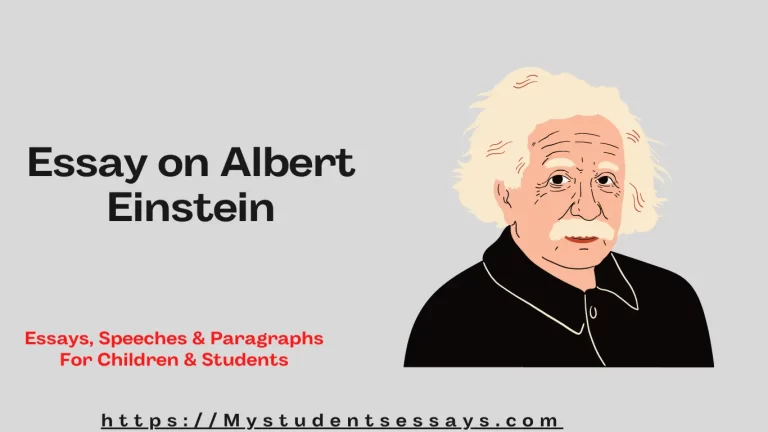 Essay on Albert Einstein [ His Life, Achievements, Contributions ]